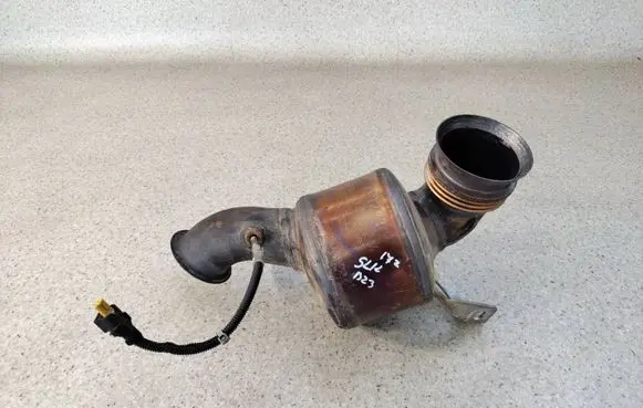 Mercedes-Benz SLK R172 Catalyst/FAP/DPF particulate filter A1724901214AOP1234 A1724901214