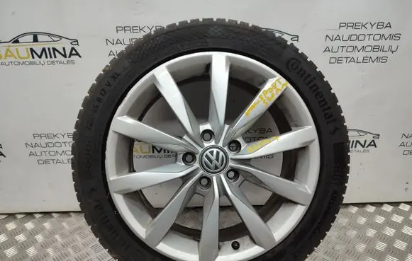 Volkswagen Golf Sportsvan R17 alloy rim 560601