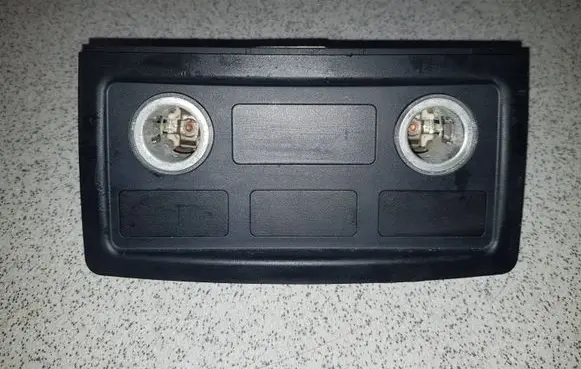 BMW 5 E60 E61 Cigarette lighter trim rear 7034100 7141355