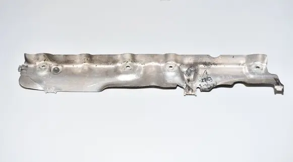 Heat shield in engine bay