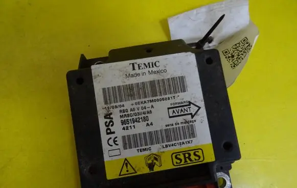 Citroen C2 Airbag control unit/module 9651942180