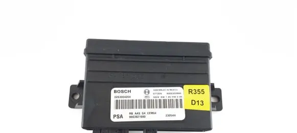 Citroen C4 I Picasso Parking PDC control unit/module 9663821680