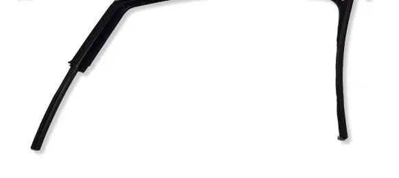 Volkswagen Touran III Rubber seal front door window/glass 5TA837431