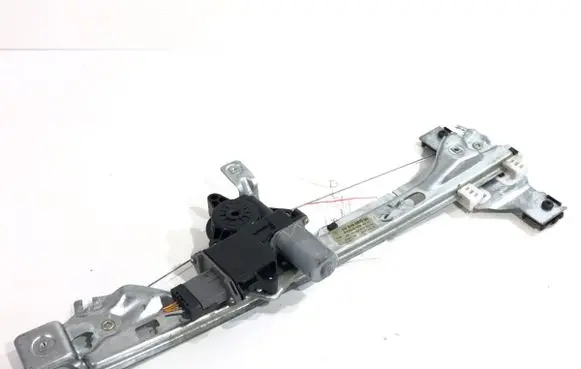 Peugeot 3008 I Rear door window regulator with motor 9682808680