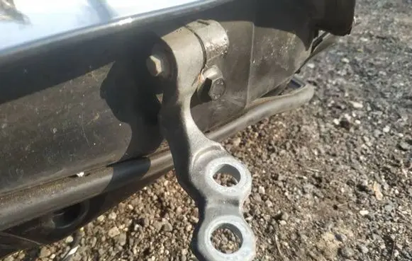 Rear door lower hinge