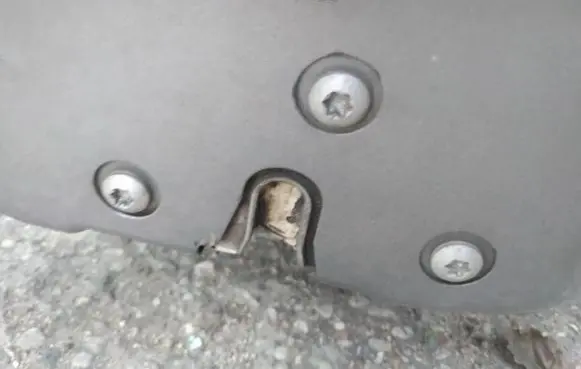 Fiat Punto (188) Rear door lock
