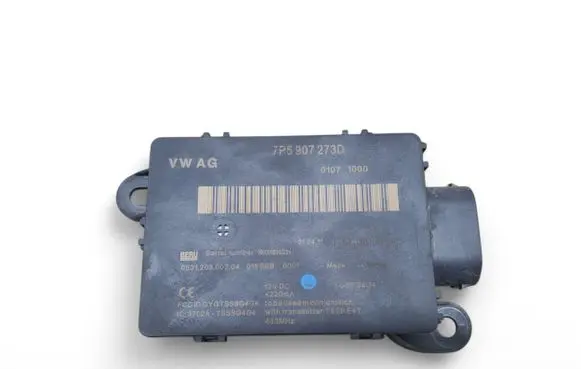 Porsche Cayenne (92A) Tire pressure control unit 7P5907273D