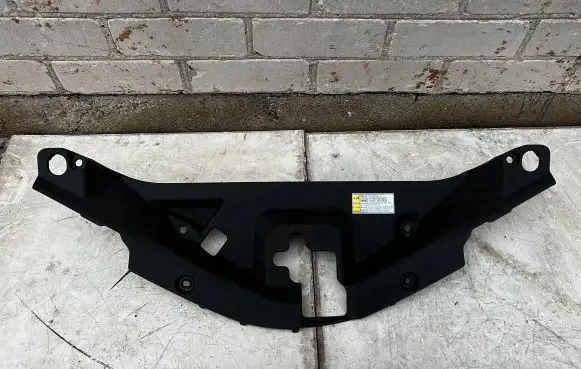 Engine bonnet/hood lock trim molding