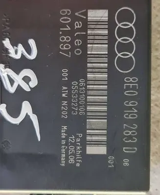 Audi A4 S4 B7 8E 8H Parking PDC control unit/module 8E0919283D 05533273 601897