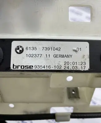 BMW 4 F32 F33 Rear bumper support beam 7391042