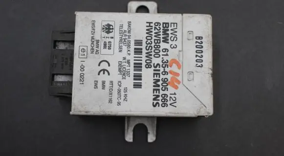BMW 3 E46 Immobilizer control unit/module 6905666 B200203 HW03SW08