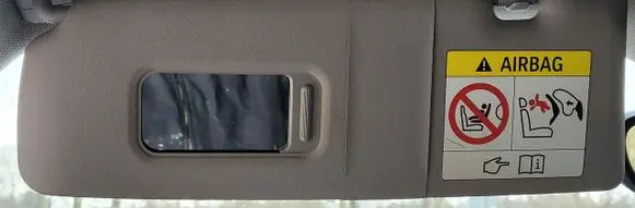 BMW 1 F20 F21 Sun visor