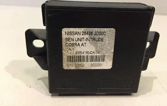 Nissan Qashqai Alarm control unit/module 28436JD00C