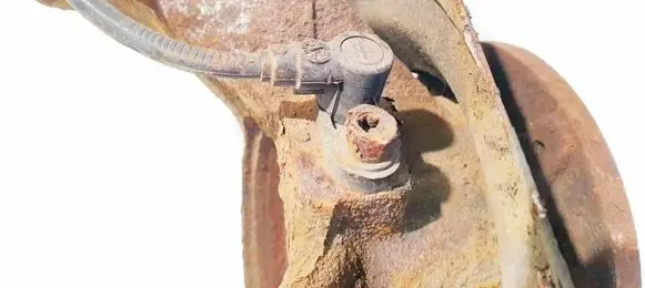 Opel Corsa D ABS brake wheel speed sensor 