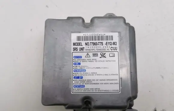 Honda HR-V Airbag control unit/module 77960T7SE112M2