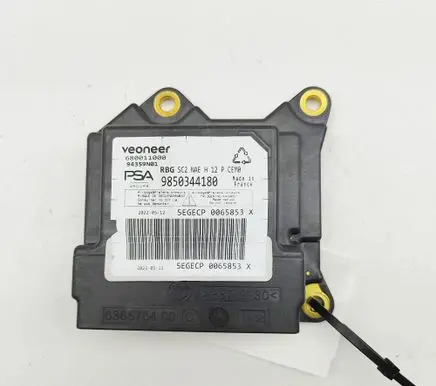 Peugeot 308 Airbag control unit/module 9850344180 680011000