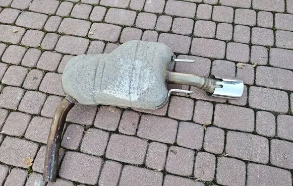 Opel Astra K Rear muffler/silencer tail pipe 13453772