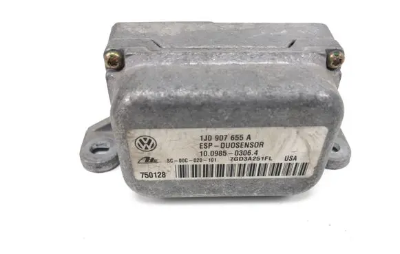 Volkswagen Golf IV ESP acceleration yaw rate sensor 1J2907637E 1J0907655A