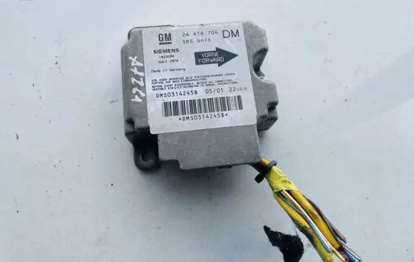 Opel Zafira A Airbag control unit/module 24416704 5wk42978