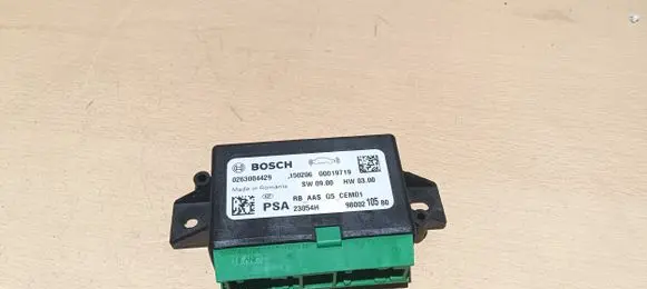 Peugeot 308 Parking PDC control unit/module 0263004429 9800210580