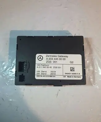 Gateway control module
