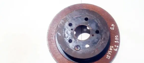 Lexus GS 300 350 430 450H Rear brake disc ventiliuojamas