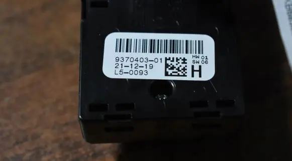 BMW 8 G14 Other switches/knobs/shifts 9370403555525