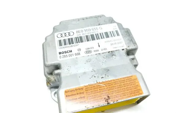 Audi A4 S4 B7 8E 8H Airbag control unit/module 8E0959655G 0285001668 036M0G8HA