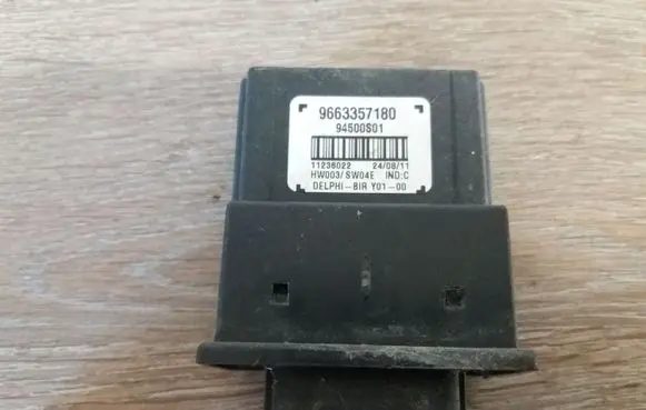 Peugeot 5008 Xenon control unit/module 9663357180
