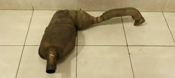 Porsche Boxster 987 Rear muffler/silencer tail pipe 