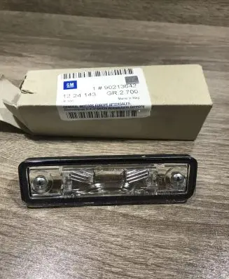 Opel Zafira A Number plate light 90213642 1224143