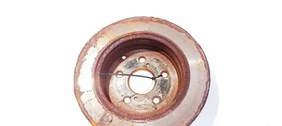 Toyota Corolla Verso AR10 Rear brake disc neventiliuojamas