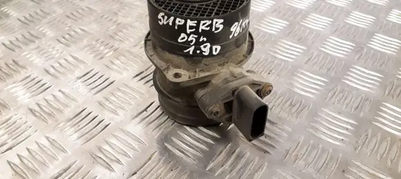 Skoda Superb B5 (3U) Mass air flow meter 074906461B 0281002461
