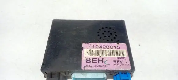 Opel Sintra Other control units/modules 10420815