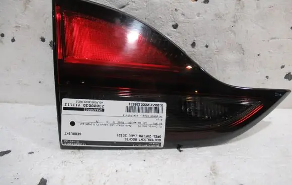 Opel Zafira C Tailgate rear/tail lights 13288832