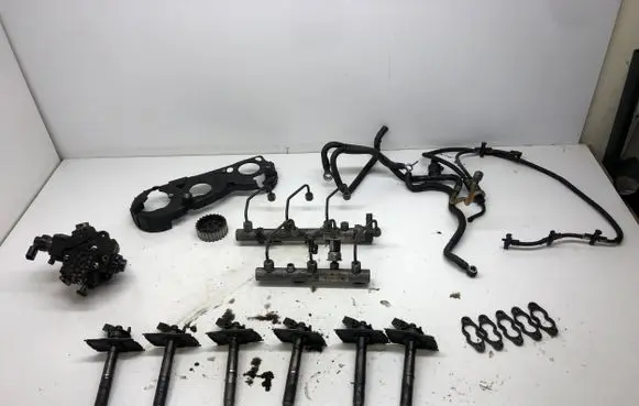 Audi A6 S6 C6 4F Fuel injection system set 059130277AJ 0445115054 059130089AA