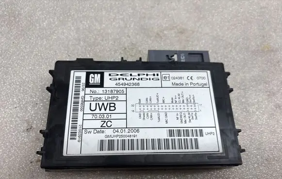 Opel Vectra C Bluetooth control unit module 454942368 13187905 70030