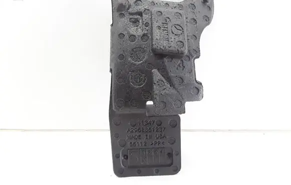 Front bumper foam support bar