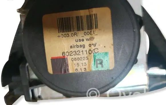 BMW 6 E63 E64 Front seatbelt 602321100C 080225