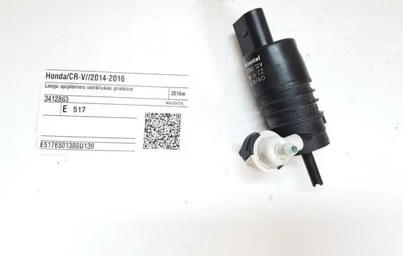 Honda CR-V Windscreen/windshield washer pump 3412863