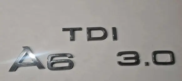 Audi A6 S6 C6 4F Manufacturers badge/model letters 
