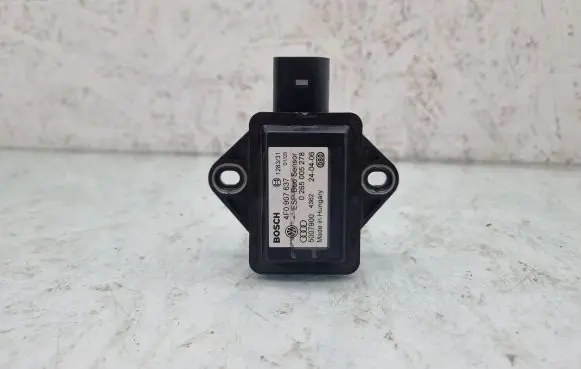 Audi A6 S6 C6 4F ESP acceleration yaw rate sensor 4F0907637