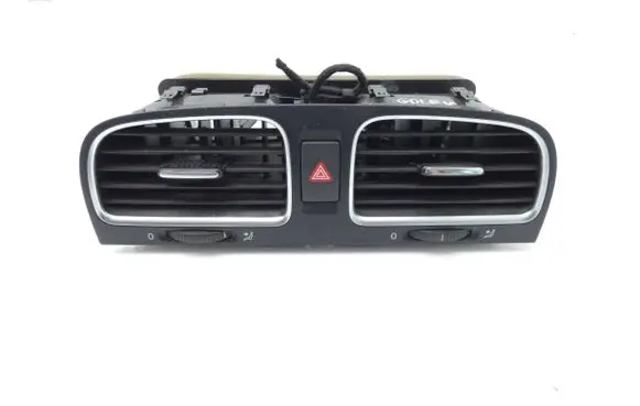 Volkswagen Golf VI Dash center air vent grill 5K0815736D