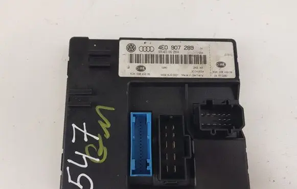 Audi A8 S8 D3 4E Comfort/convenience module 4E0907289 4E0910289A