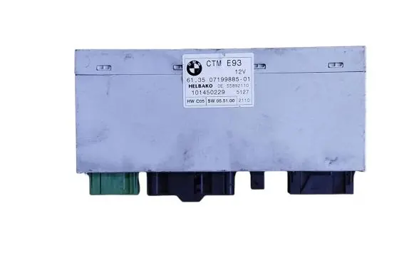 BMW 3 E90 E91 Sunroof control unit/module 07199885 101450229 55892110