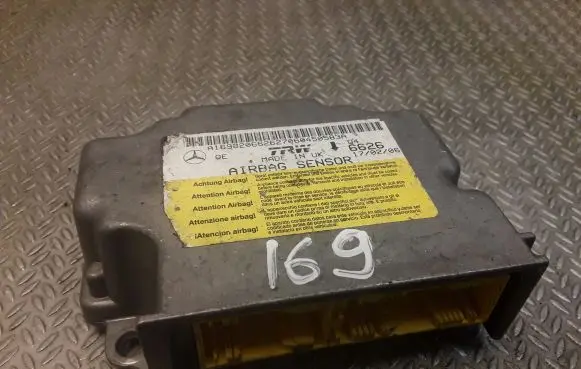 Mercedes-Benz A W169 Airbag control unit/module 1698206626