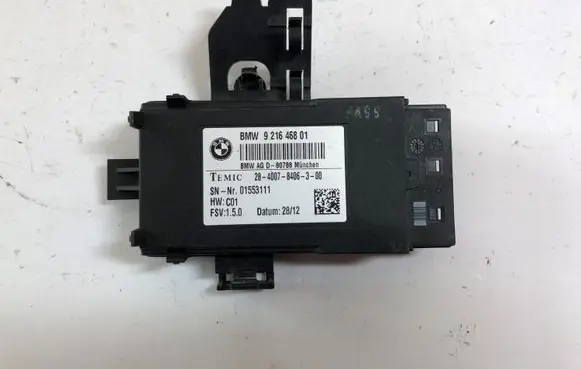 BMW 3 F30 F35 F31 Seat control module 921646801 80788