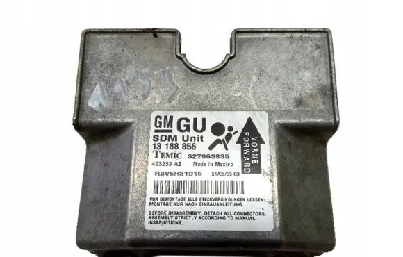 Opel Zafira B Airbag control unit/module 13188856