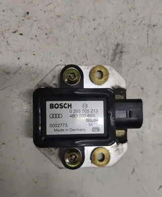Audi A6 S6 C5 4B ESP acceleration yaw rate sensor 4B0907655