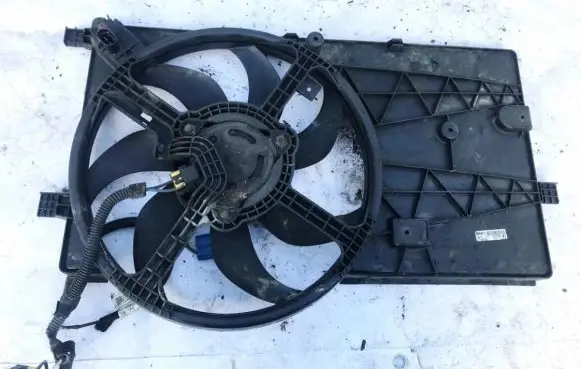 Peugeot Bipper Radiator cooling fan shroud 51780665 n1493004